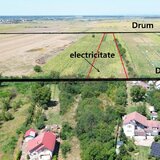 Teren intravilan in Darza (langa Buftea) deschidere 24m, pret negociabil